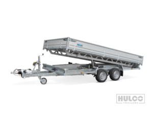 Hulco-BENAX-2-3500-405x203-schuin-voor-half-open.jpg Hulco Benax 2 3500 3-zijdige kipper tandemasser L.405 × Br.203cm