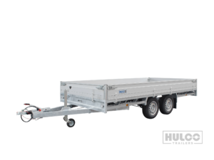 Hulco Medax-2 3000 plateauwagen geremd L.405 x Br.203cm