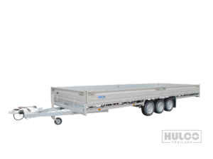 Hulco Medax-3 3500 plateauwagen geremd L.502 x Br.203cm